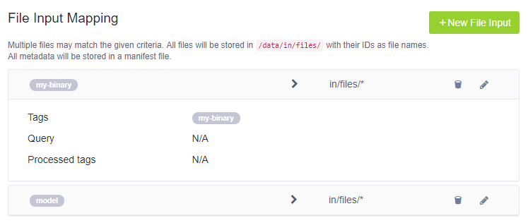 File input result screenshot