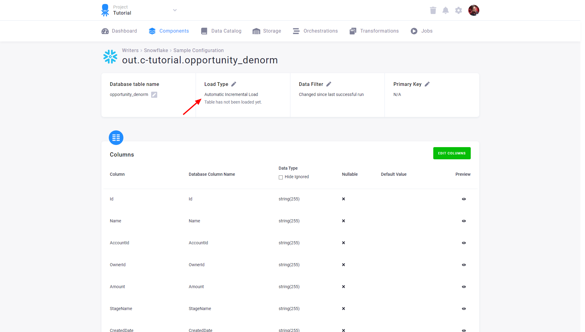 Screenshot - Automatic Incremental Processing