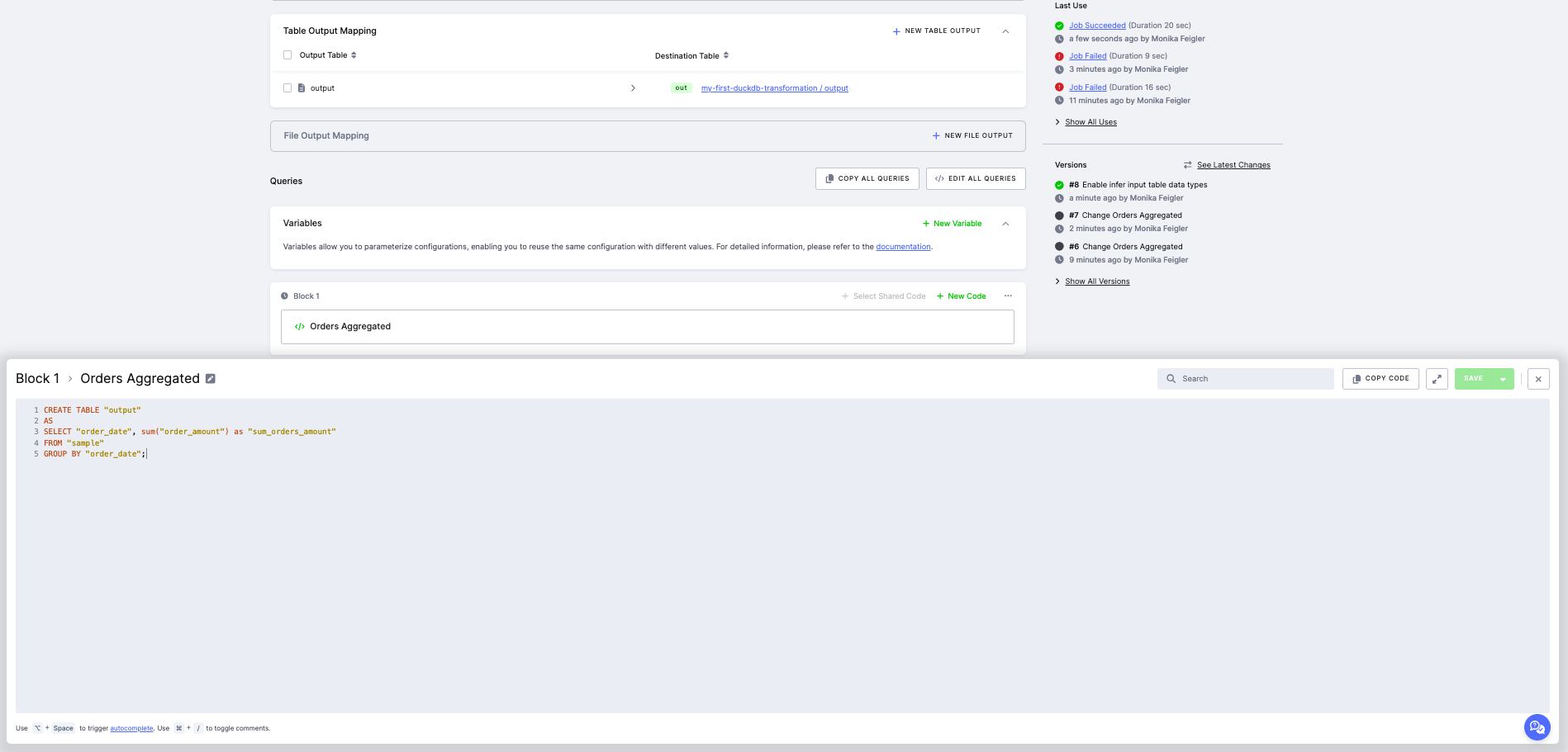 Screenshot - Query Example
